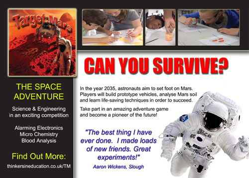 Target Mars - STEM Adventure Workshop