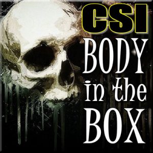 CSI Body in the Box - Thinkers in Education CSI Workshops For Schools. A skull with a letter engraved on the top set the mood of this two hour activity.
