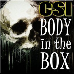 CSI Body in the Box - Thinkers in Education CSI Workshops For Schools.  A skull with a letter engraved on the top set the mood of this two hour activity.