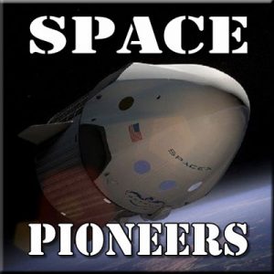 Space Pioneers - Thinkers in Education Space Science Workshops For Schools.  A spacecraft leaves Earth behind as it sets off to explore our solar system.